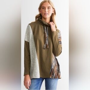 BKE Cowl Neck Oversized Pullover Sweater Size S